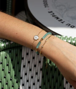 Bracelet Lénane (Acier Doré) -Bijoux Fantaisie 11 0d93cfb0 eec3 4d63 abf0 053a43bad340