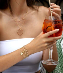 Collier Hypola (Acier Doré) 7 Collier Hypola (Acier Doré) -Bijoux Fantaisie 5 d78fc2ee b661 455f b7de bb32ced97297