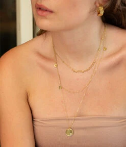 Collier Sonia (Acier Doré) -Bijoux Fantaisie 70 894fc215 cea9 4382 a5bc 2813f90283b7