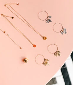 Collier Hélios (Acier Doré) -Bijoux Fantaisie BO Cheyenne Collier Helios 4751cc28 e887 4e19 9953 3edaf3fa281a