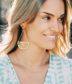 Collier Cascada (Acier Doré) 5 Collier Cascada (Acier Doré) -Bijoux Fantaisie BOSanAntonio colliercascada