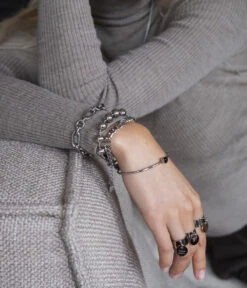 Bracelet Mai 70 (Acier Doré) -Bijoux Fantaisie Bague Carpe Bague Solaria Bague Ma bonne etoile Bracelet Magali Bracelet Balboa Bracelet Mai 70 Bracelet Jonc Muja 4