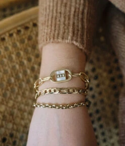 Bracelet Zeppeli (Acier) -Bijoux Fantaisie Bracelet Galaa Bracelet Gleipnir Bracelet Zeppeli 1