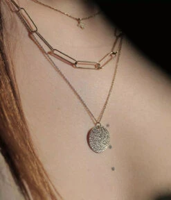 Collier Hamptons (Acier) 6 Collier Hamptons (Acier) -Bijoux Fantaisie Collier Hamptons Collier Carnaval