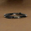 Bracelet Yves (Acier) -Bijoux Fantaisie HBX9322 00BLK 1