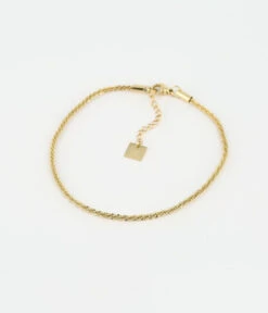 Chaîne De Cheville Rice (Acier Doré)