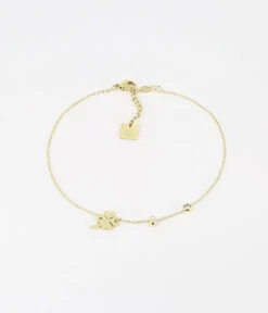 Chaîne De Cheville Trifoglio (Acier Doré)