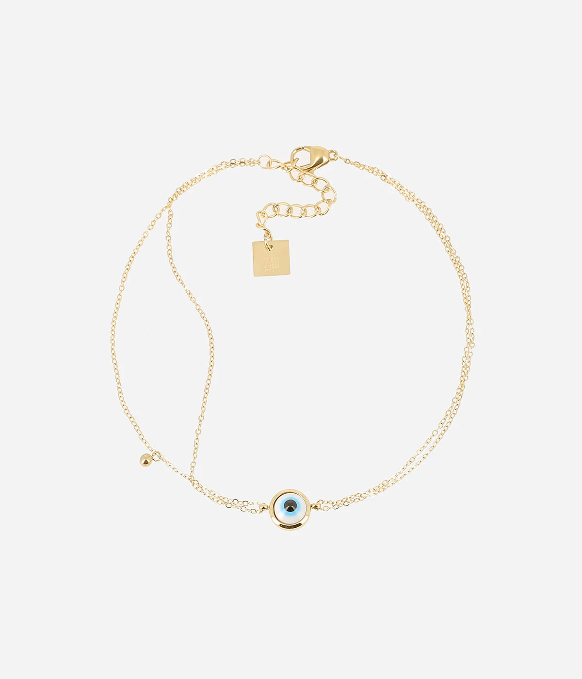 Chaîne De Cheville Nazareth (Acier Doré) 3 Chaîne De Cheville Nazareth (Acier Doré)