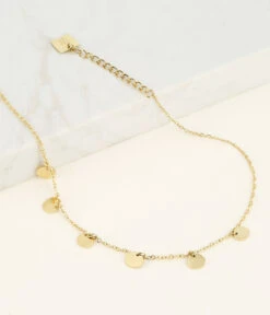 Chaîne De Cheville Confettis (Acier Doré)