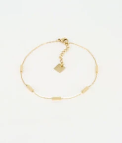 Chaîne De Cheville Trait (Acier Doré)