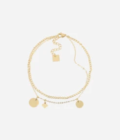 Chaîne De Cheville Pastillas (Acier Doré)