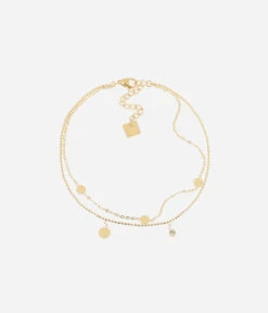 Chaîne De Cheville Mélinda (Acier Doré)