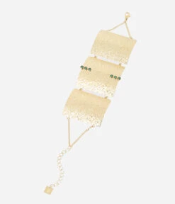 Manchette Némésis (Acier Doré)