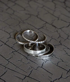 Bracelet Jonc Athena (Acier) -Bijoux Fantaisie SBJ5515 00UNI NM1