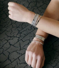 Bracelet Jonc Athena (Acier) -Bijoux Fantaisie SBJ5515 00UNI P2