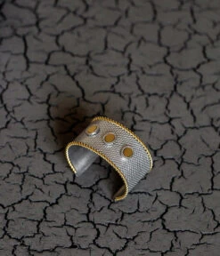 Manchette Théodore (Acier) -Bijoux Fantaisie SBJ9960 01MAT NM1