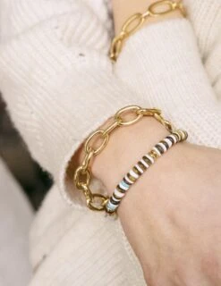 Bracelet Jackie (Acier Doré) -Bijoux Fantaisie SBS10981 01UNI P1SBR16189 01CFE P1 484c3e52 bd47 4905 8e93 83b72708108f