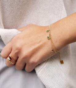 Bracelet Glory (Acier Doré) 8 Bracelet Glory (Acier Doré) -Bijoux Fantaisie SBS18223 01UNI P1