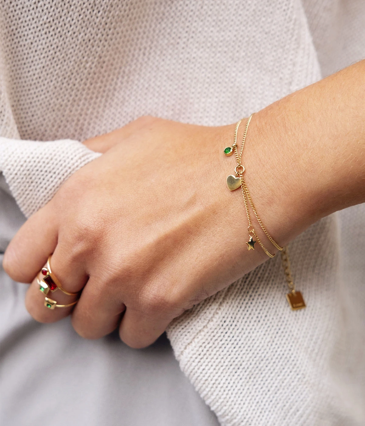 Bracelet Glory (Acier Doré) 5 Bracelet Glory (Acier Doré) – Image 3