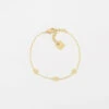 Bracelet Leyva (Acier Doré) -Bijoux Fantaisie SBS18296 01WHT WEB