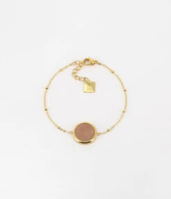 Bracelet Pearly (Acier Doré) -Bijoux Fantaisie SBS18338 01NUD WEB