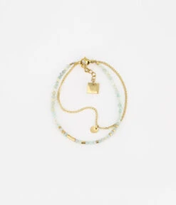 Bracelet Apache (Acier Doré) -Bijoux Fantaisie SBS8439 01AQU WEB