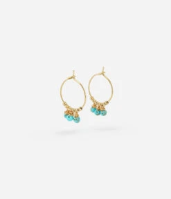 Boucles D'oreilles Fanny (Acier Doré) -Bijoux Fantaisie SEC10497 01TUQ WEB