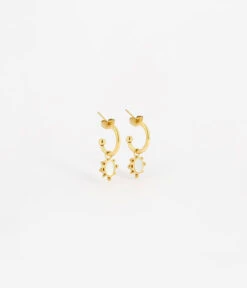 Boucles D'oreilles Riftan (Acier Doré)