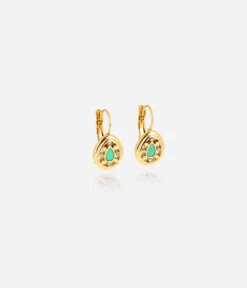 Boucles D'oreilles Florentine (Acier Doré) -Bijoux Fantaisie SED19808 01TQB WEB c41efd0b 508a 45c8 ad67 8988fbdce998