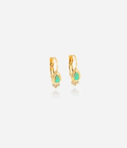 Boucles D'oreilles Cruz (Acier Doré)