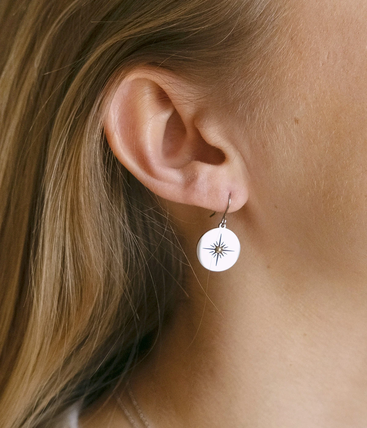 Boucles D'oreilles Aztèque (Acier) 4 Boucles D'oreilles Aztèque (Acier) – Image 2