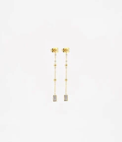 Boucles D'oreilles Bay (Acier Doré)