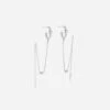 Boucles D'oreilles Fancy (Acier) -Bijoux Fantaisie SEL16736 00WHT WEB