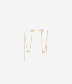 Boucles D'oreilles Derby (Acier Doré)