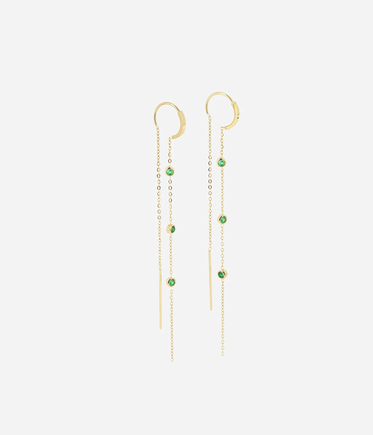 Boucles D'oreilles Bright (Acier Doré) 6 Boucles D'oreilles Bright (Acier Doré) – Image 4