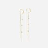 Boucles D'oreilles Bright (Acier Doré) 1 Boucles D'oreilles Bright (Acier Doré) -Bijoux Fantaisie SEL18147 01WHT WEB