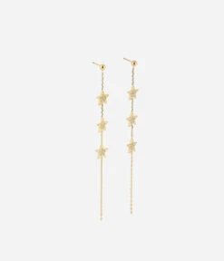 Boucles D'oreilles Brooklyn (Acier Doré)