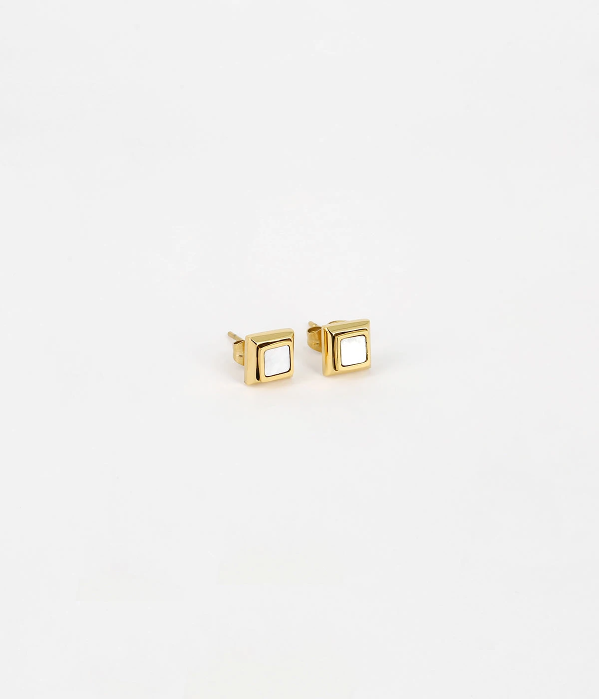 Boucles D'oreilles Tania (Acier Doré) 3 Boucles D'oreilles Tania (Acier Doré)