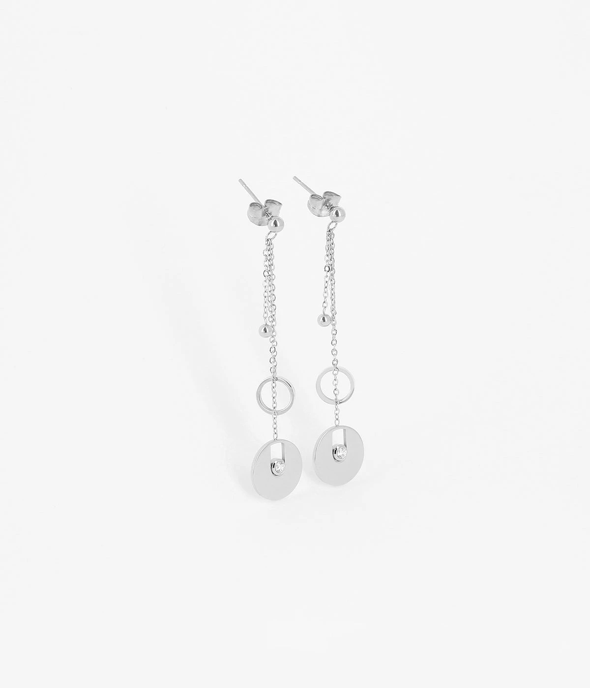 Boucles D'oreilles Ambre (Acier) 3 Boucles D'oreilles Ambre (Acier)