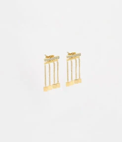 Boucles D'oreilles Jumbo (Acier Doré)