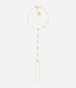 Bijou De Main Sahara (Acier Doré) -Bijoux Fantaisie SMS19766 01WHT WEB