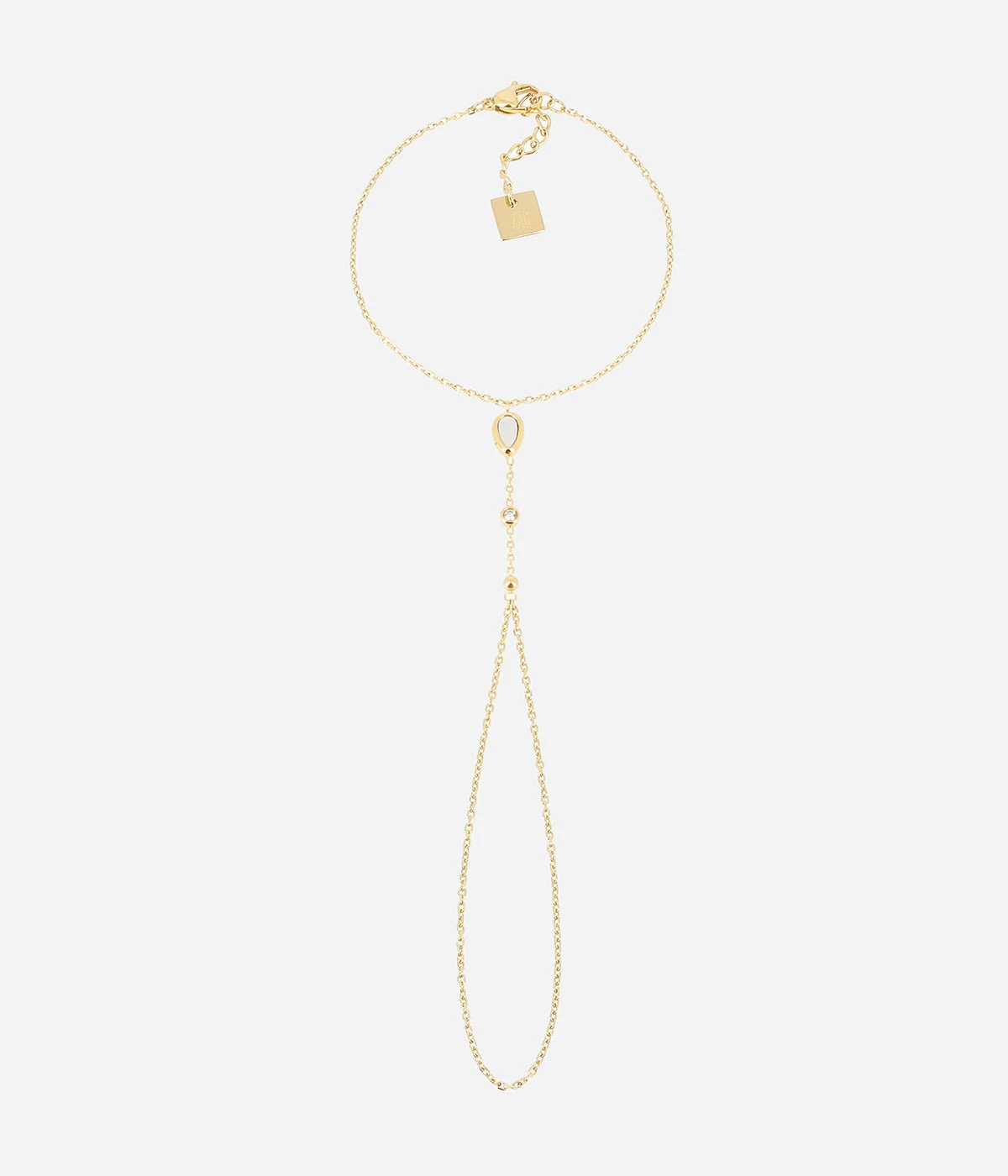 Bijou De Main Ogoki (Acier Doré) 4 Bijou De Main Ogoki (Acier Doré) – Image 2