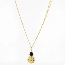 Sautoir Manbo (Acier Doré) -Bijoux Fantaisie SNL10060 01BLK d3a8235a 8d74 4b0b 819d ee8b03972986