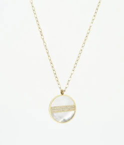 Sautoir Moonlight (Acier Doré)