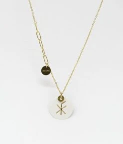 Collier Gyda (Acier Doré)