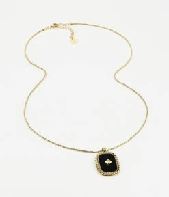Collier Elijah (Acier Doré) 7 Collier Elijah (Acier Doré) -Bijoux Fantaisie SNM15298 01BLK WEB c7ab5a64 1461 429d be44 93c124dd7c7c