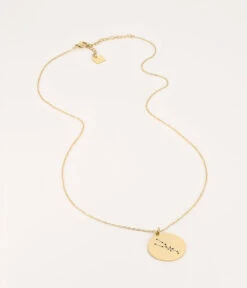 Sautoir Taurus (Acier Doré)