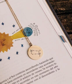 Sautoir Gemini (Acier Doré) -Bijoux Fantaisie SNM15487 01WHT NM1