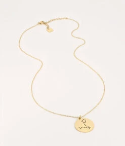 Sautoir Pisces (Acier Doré)