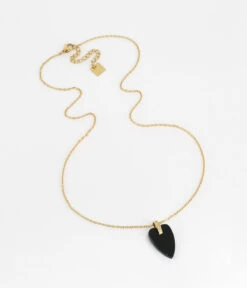 Collier Calliope (Acier Doré) -Bijoux Fantaisie SNM18322 01BLK WEB